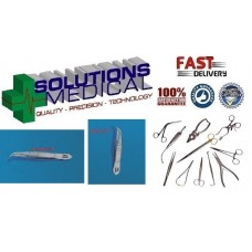 Lri Dressing Forceps Curved 12.5cm