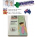 Gel Beads Long Pack 63 X 10cm Hot or Cold Body Wrap With Ultra Soft Plush Backing Microwave & Freezer Safe 
