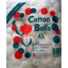 Cotton Balls First Aid Finest Cotton 240/pkt