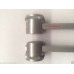 Armo Superior Quality Tuning Fork C256 Brushed Aluminium With Weights