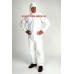 Hi Calibre Protective Disposable Coveralls X 1 Microporous White (L)