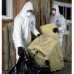 Hi Calibre Protective Disposable Coveralls X 1 Microporous White (L)