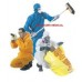 Hi Calibre Protective Disposable Coveralls X 1 Microporous White (L)