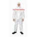 Hi Calibre Protective Disposable Coveralls X 1 Microporous White (L)