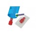 Combi Lock Syringe Cap Luer Protector Caps Red Connectors 100/Box Sterile 