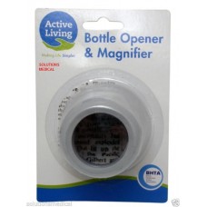 Bottle Opener With Magnifier Active Living