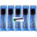 Tattoo Cleaning Tube/tip Brush Set Of Five Pieces