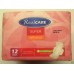 Realcare Sanitary Pads With Wings Super 12/pkt Aloe Vera X 3 Packets