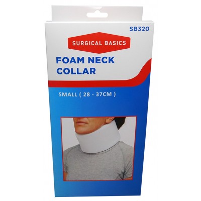 Surgical Basics Soft Foam Collar White Small 28-37cm