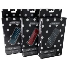 Silicone Bead Heat Pack 5 Sections Spot Design Boxed 15 x 50cm