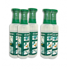 Braun Eye Wash Bottles 100ml (X5) Saline Eyewash Wash Station bottle Sale Item Expiry Date 11/24
