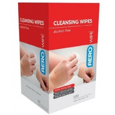 Alcohol Free Cleansing Wipes in Dispenser Box Skin Prep (FREE POSTAGE) x100 Pieces 