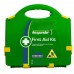 First Aid Kit Responder Neat Plastic Hard Case Small Workplace Office Home
