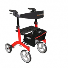 Freedom Seat Walker Stride Rollator Red