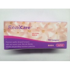 Realcare Sanitary Tampons Super 16/box Premium Quality X2.