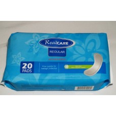 Realcare Sanitary Pads Regular 20/pkt Flow Guards Aloe Vera