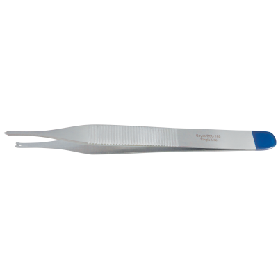 Adson 1x2 Teeth Forceps Sterile Single Use Medical Instrument Sayco Quality