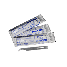 Smi Sterile Stitch Cutter Carbon Steel (100/box) In Metal Foil
