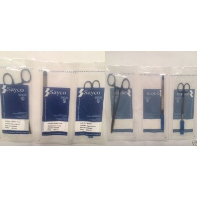 Suture Instruments Pack Sterile First Aid Sayco Quality Adson Wagner Mayo
