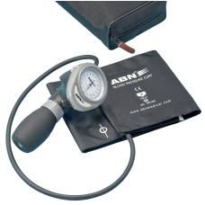 Sphygmomanometer Palm Lite Handheld Aneroid Abn Quality Black Cuff Tga Approved