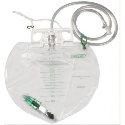 Bard Drainage Bag 2.5L Sterile Centre Entry With Urine Meters 350ml 153204