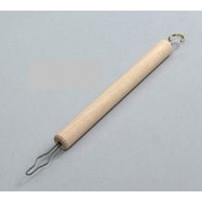 Button Hook & Zip Puller Dressing Aid X1 Wood Handle