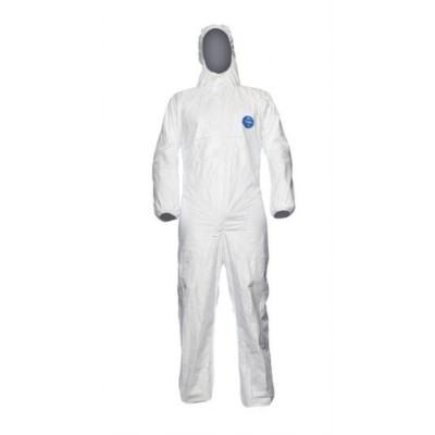 DuPont™ Tyvek 500 Xpert Protective Coveralls Disposable Overalls X 1 White (M) Dupont