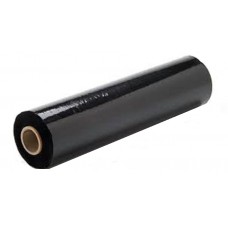 Packaging Black 2" Pallet Film Stretch Wrap 500mm X 383m 23um X1
