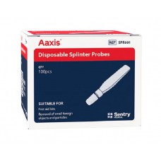 Box 100 Splinter Probes Premium Stainless Steel Surgically Clean Foil Packs