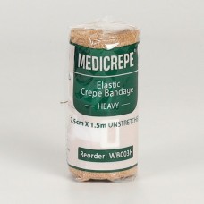 Medicrepe Compressed Elastic Crepe Bandage Heavy Duty Snake Bite 7.5cm