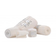 Bandages Medicrepe 2.5cm X 1.5m With Clips Medium Elastic Crepe Cotton  x12 Pieces Sale Item Exp 9/23