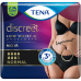 Tena Discreet Pants Noir Womens Large Black Waist 95 - 125cm 880ml 795623