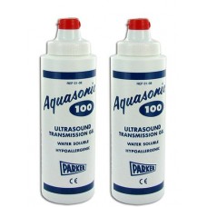 Aquasonic 100 Ultrasound Transmission Gel 250ml Premium Viscosity X 2.