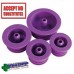 Enteral Purple Enfit Size 3  Bottle Adaptor 17-20.5mm 100/box Sale Item Exp 10/25