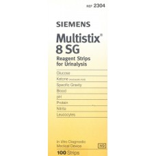 Multistix 8sg Siemens 2304 Reagent Strips For Urinalysis Test Strips 100/box Sale Item Exp 4/24