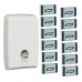 Kleenex 4440 Compact Paper Hand Towel White, Case Of 24 Packs X 90 Towels Kimberly Clark