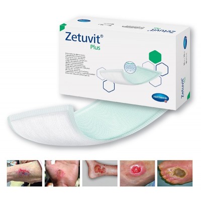 Zetuvit Plus Wound Care Dressings Hartmann 10/Box  Various Sizes