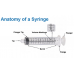 Syringes Bd 1ml Hypodermic Lock Tip No Needle Disposable 100/box